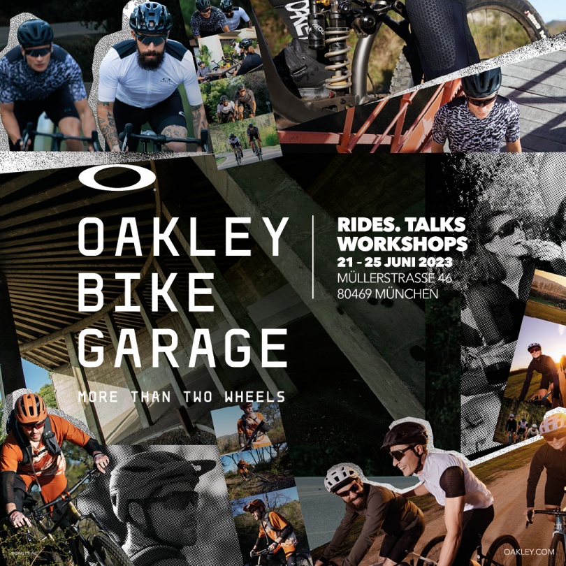 alarm Tage af jordnødder Oakley Bike Garage: Pop-Up Space in München - WILLYA